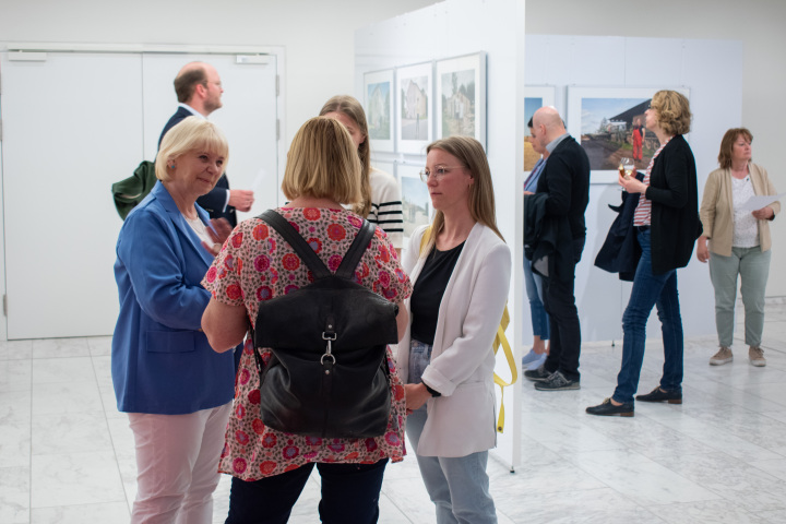 Impression der Ausstellungseröffnung