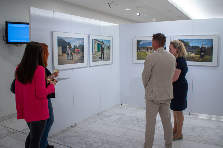 Impression der Ausstellungseröffnung