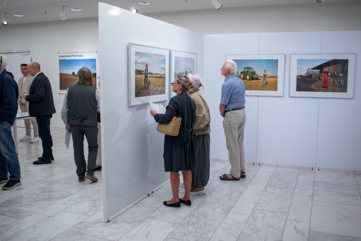 Impression der Ausstellungseröffnung
