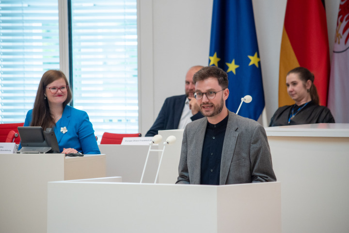 Grußwort des Projektleiters der Bundesgeschäftsstelle des Europäischen Wettbewerbs Enno Coordes
