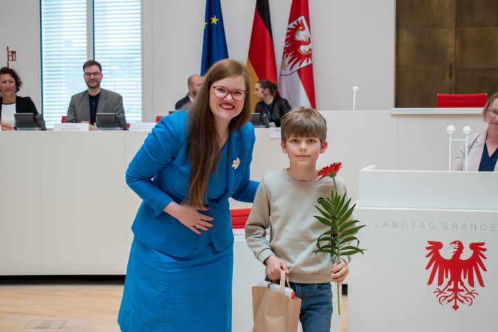 Der Preisträger der Europaschule am Gutspark.