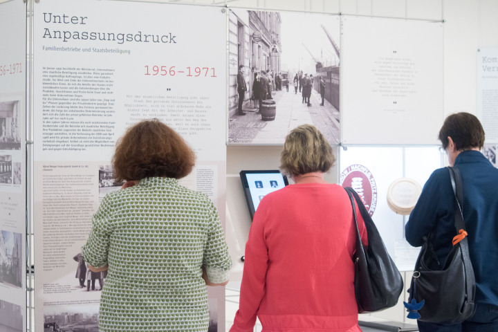 Impression der Ausstellungseröffnung