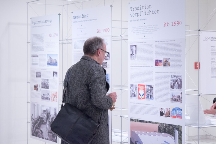 Impression der Ausstellungseröffnung