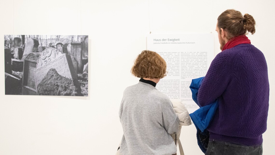 Impression der Ausstellungseröffnung am 09.01.2024