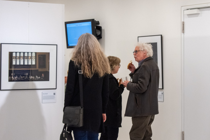 Impression der Ausstellungeröffnung „Erzähl mir von Europa!“