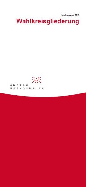 Wahlkreisgliederung zur Landtagswahl am 01.09.2019