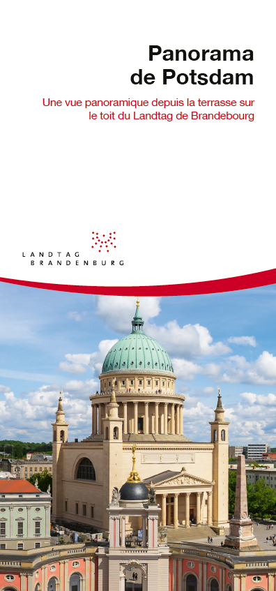 Panorama de Potsdam – Une vue panoramique depuis la terrasse sur le toit du Landtag de Brandebourg