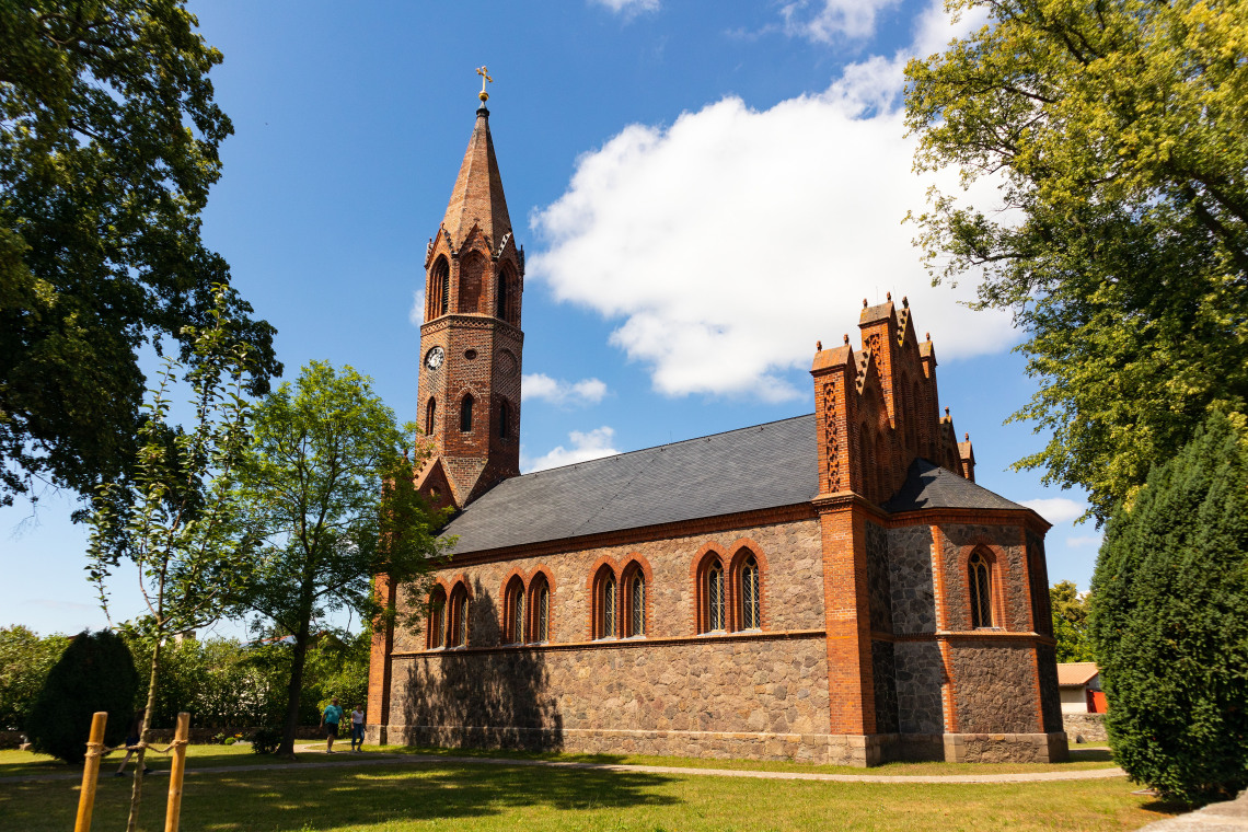 Stüler-Kirche in Brodowin