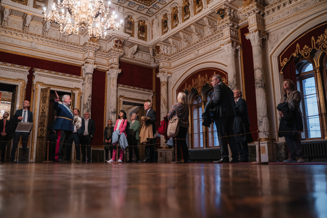 Impressionen von der Führung durch das Schloss Schwerin