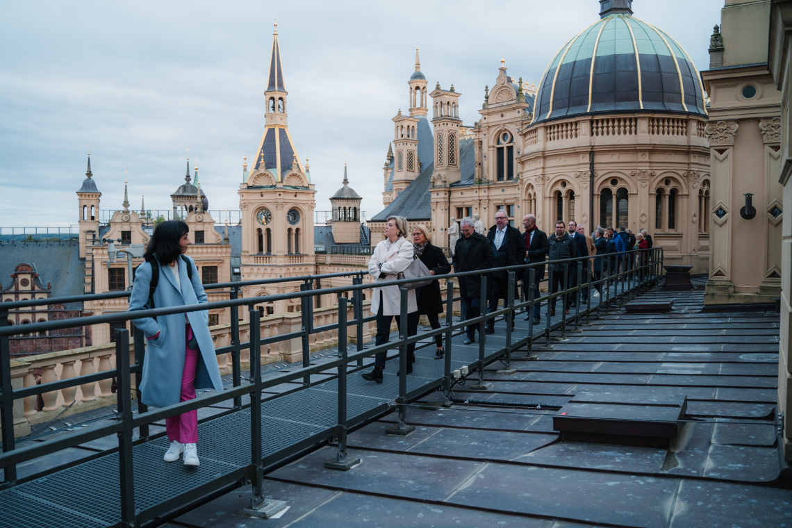 Impressionen von der Führung durch das Schloss Schwerin
