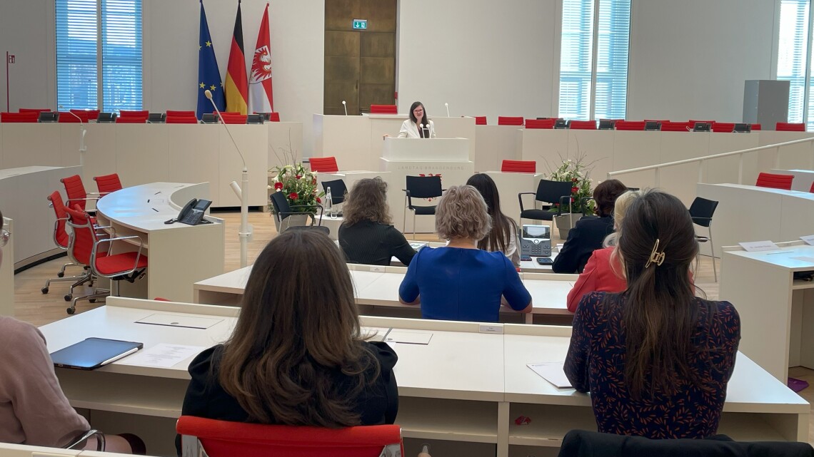 Grußwort der Vizepräsidentin des Landtages Dr. Jouleen Gruhn