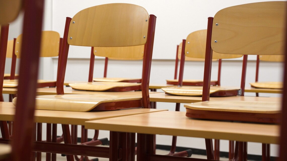 Klassenzimmer in einer Schule