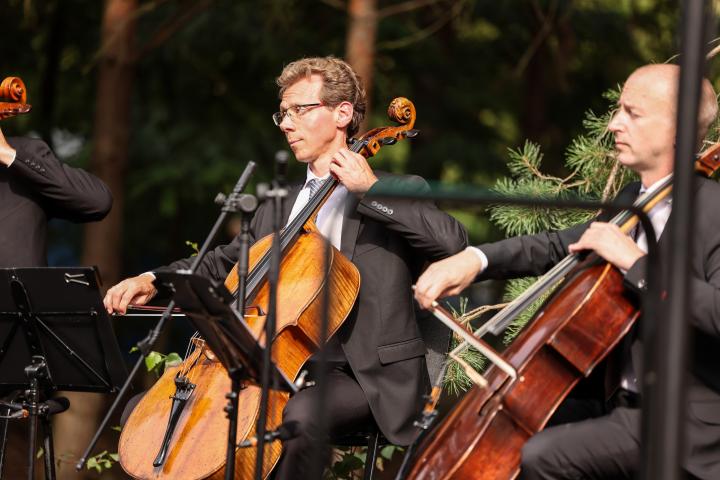 Musikalischer Einklang der Zentralen Gedenkveranstaltung des Landes Brandenburg zum Bau der Berliner Mauer vor 60 Jahren.