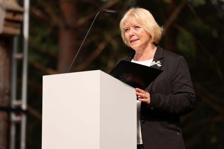 Rede der Landtagspräsidentin Prof. Dr. Ulrike Liedtke während der Gedenkveranstaltung in Hohen Neuendorf