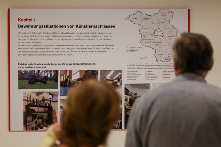 Impression der Ausstellungseröffnung