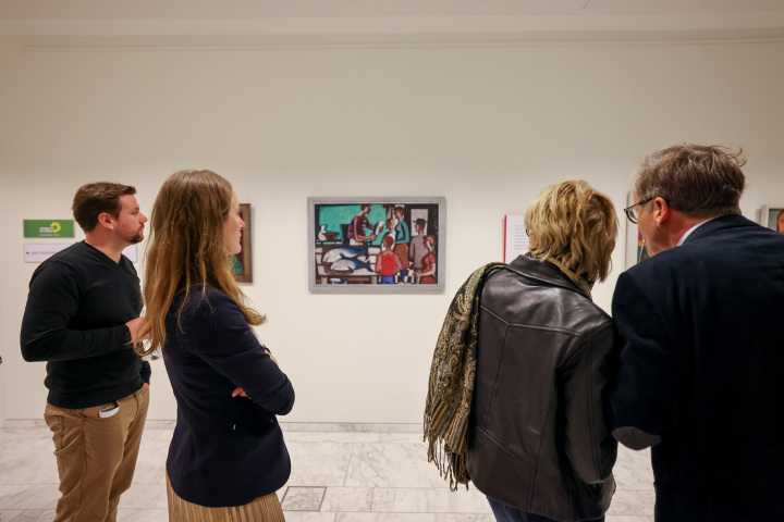 Impression der Ausstellungseröffnung