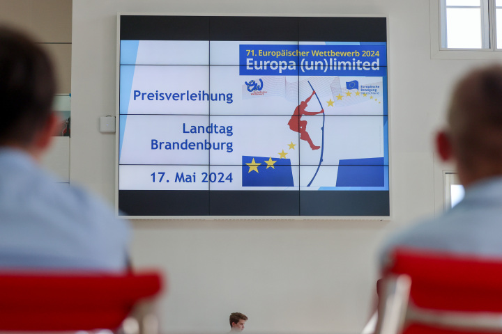 Impression der Preisverleihung zum 71. Europäischen Wettbewerb 2024