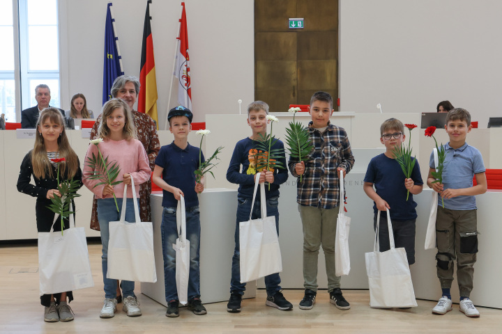 Die Preisträgerinnen und Preisträger der Europaschule Lauchhammer