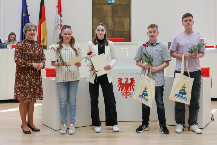 Die Preisträgerinnen und Preisträger der Tobias-Seiler-Oberschule Bernau