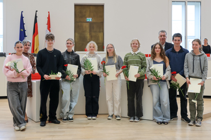 Die Preisträgerinnen und Preisträger der Voltaireschule, Gesamtschulcampus Potsdam