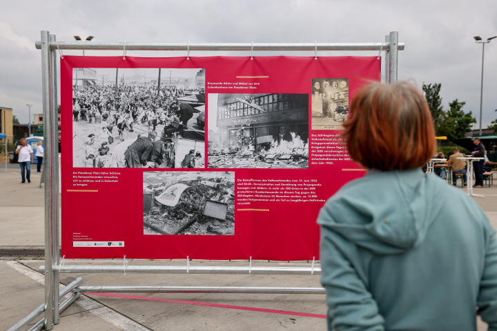 Impression der Zentralen Gedenkveranstaltung anlässlich des 70. Jahrestages des Volksaufstandes am 17. Juni