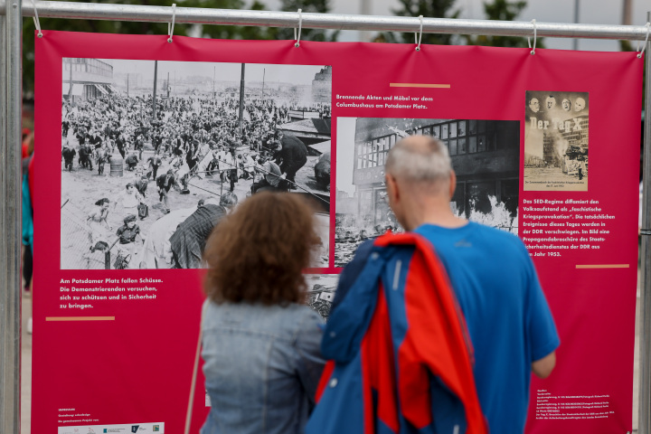 Impression der Zentralen Gedenkveranstaltung anlässlich des 70. Jahrestages des Volksaufstandes am 17. Juni