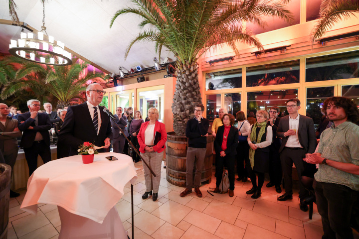Blick ins El Puerto während der Begrüßung des Ministerpräsidenten Dr. Dietmar Woidke zum Neujahrsempfang