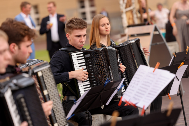 Quintett des Landesjugendakkordeonorchester Brandenburg