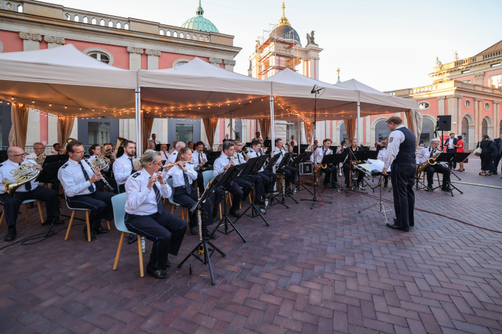 Konzert des Landespolizeiorchesters Brandenburg unter der Leitung von Christian Köhler