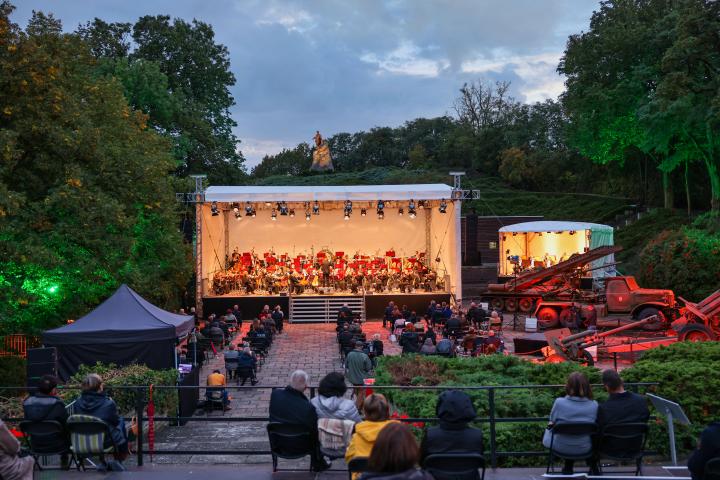 Konzertbeginn, Brandenburgisches Staatsorchester Frankfurt