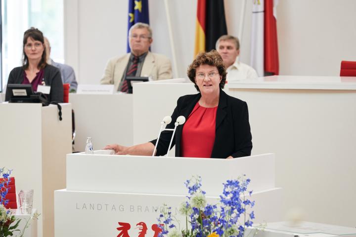 Grußwort der Landtagspräsidentin Britta Stark 