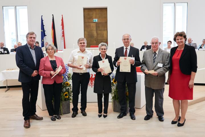 Medaillenempfänger und -empfängerin auf Vorschlag der Fraktion DIE LINKE 