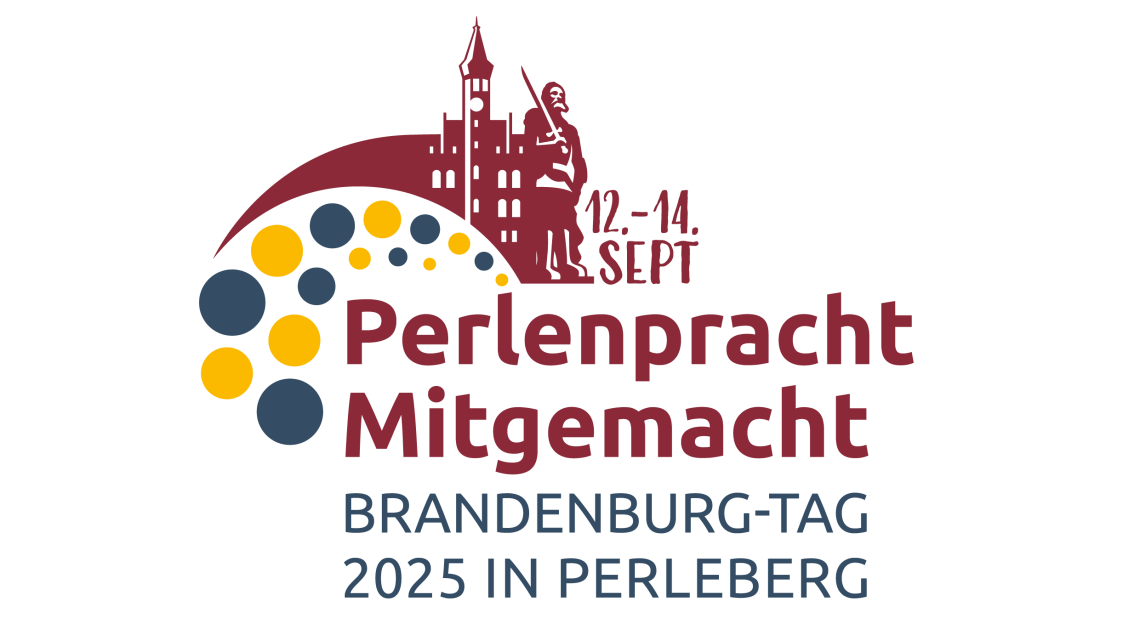 Logo vom Brandenburg-Tag in Perleberg vom 12. bis 14. September 2025