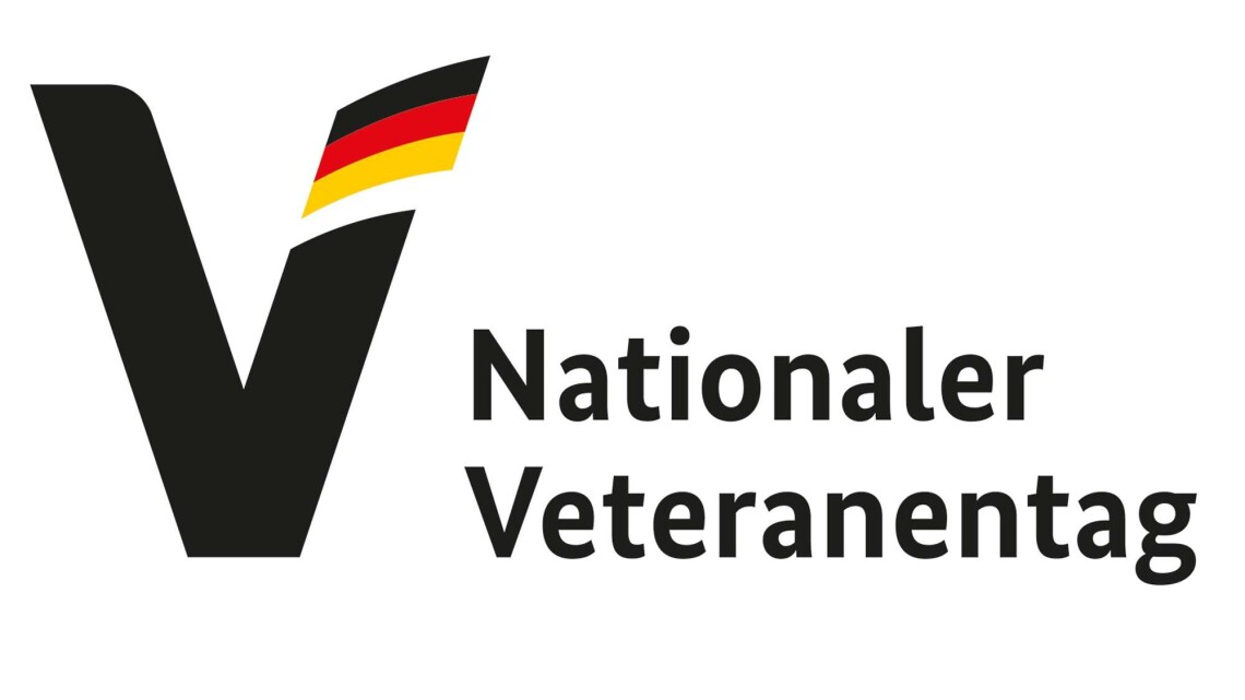 Kampagnenlogo des deutschen nationalen Veteranentages