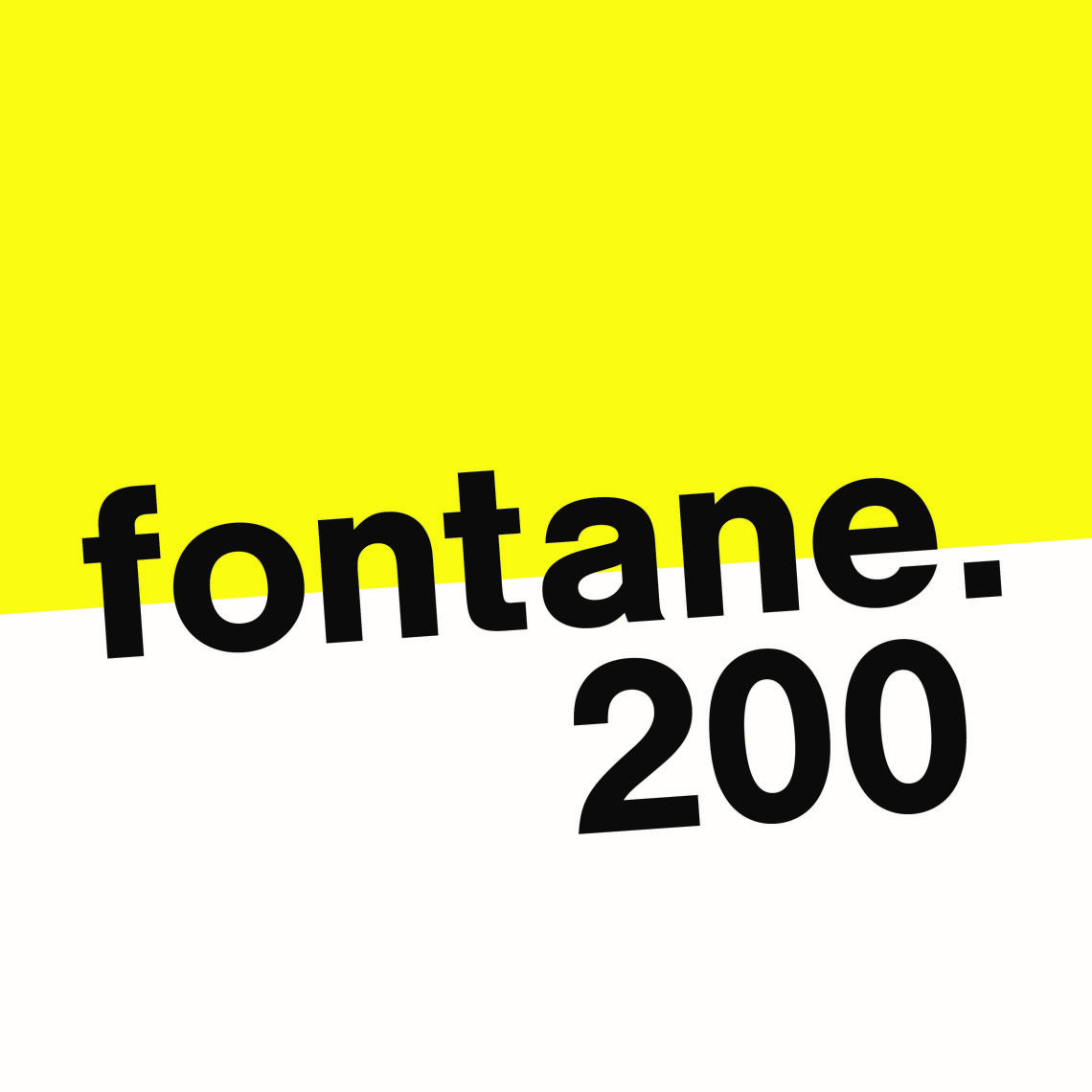 Logo Ausstellung „fontane.200/Brandenburg – Bilder und Geschichten“ 