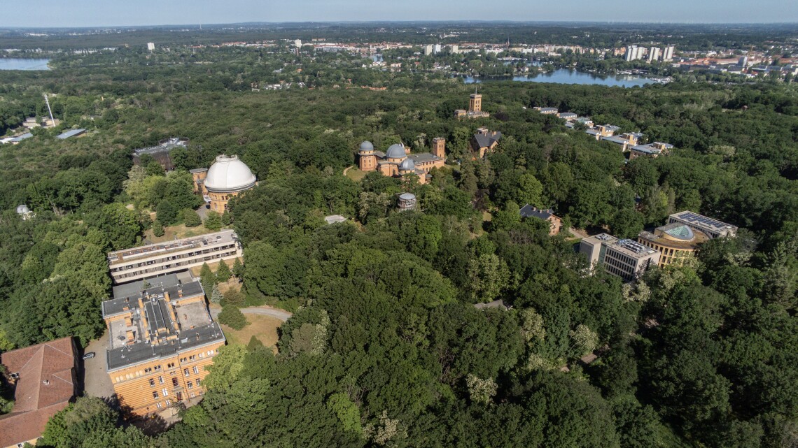 Luftbild Telegrafenberg Potsdam