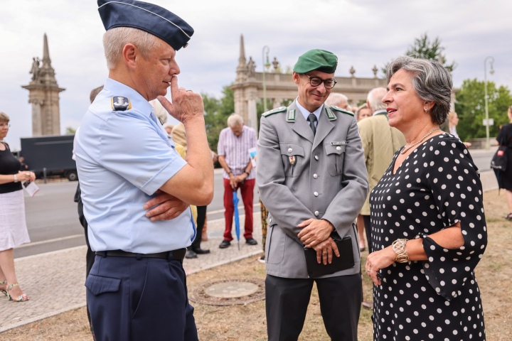 Impression der Gedenkveranstaltung der Landeshauptstadt Potsdam und der Fördergemeinschaft Lindenstraße zum Bau der Berliner Mauer 