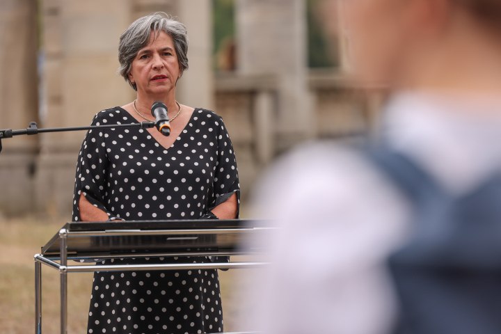 Grußwort der Vizepräsidentin des Landtages Barbara Richstein während der Gedenkveranstaltung der Landeshauptstadt Potsdam und der Fördergemeinschaft Lindenstraße zum Bau der Berliner Mauer 