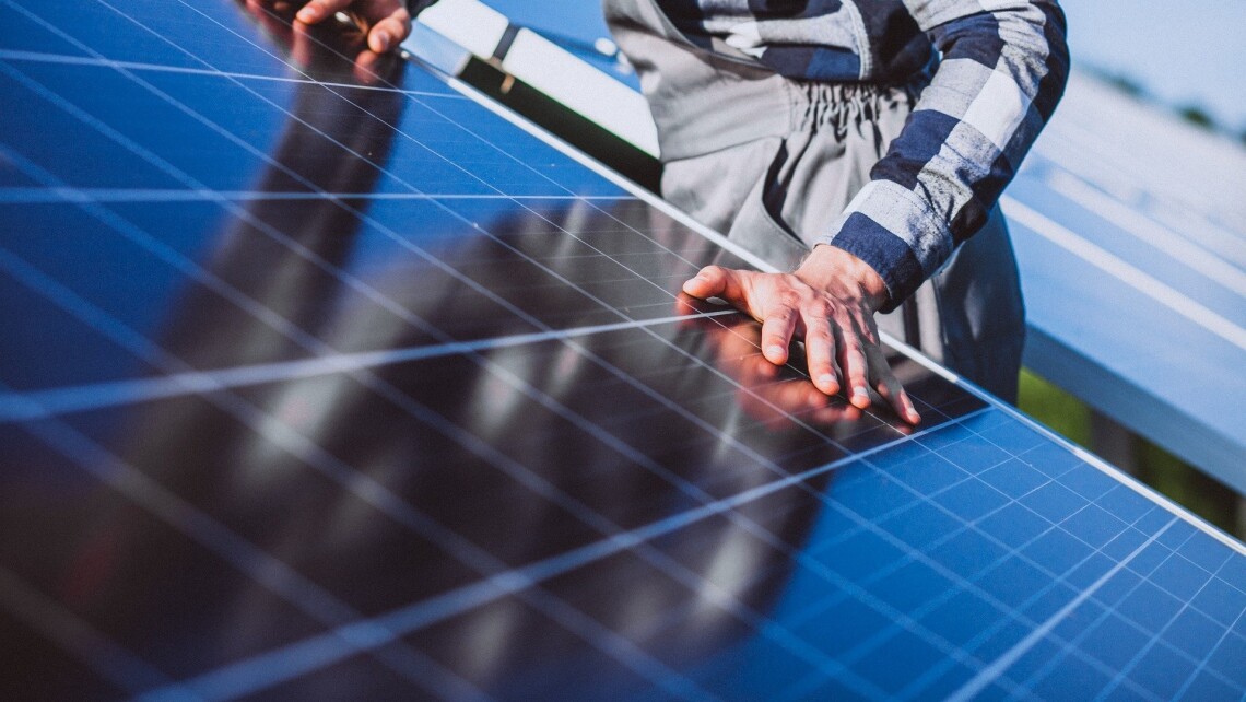 Symbolbild Solarfeld / Solarenergie