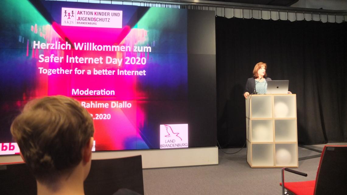 Grußwort der Landtagsvizepräsidentin Barbara Richstein zum Safer Internet Day 2020