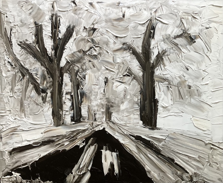 „Schneeweiß und Winterbraun, Werk 3“ (2023)