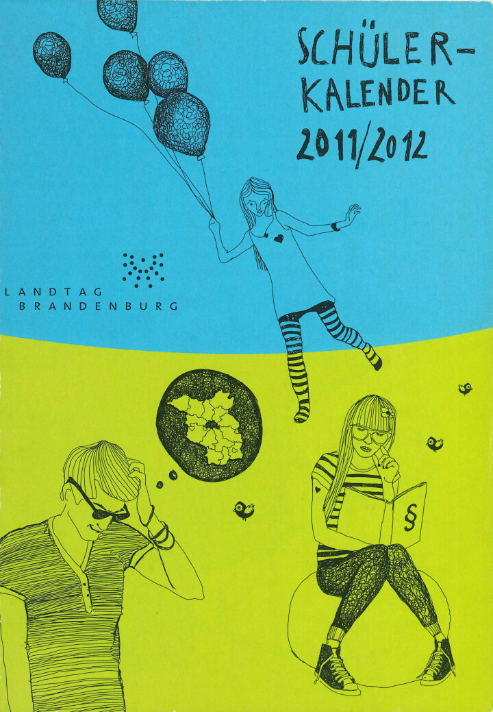 Cover des Schülerkalenders 2011/2012