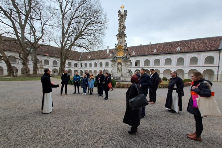 Impression der Reise des AWFK: Besuch des Stiftes Heiligenkreuz im Wienerwald