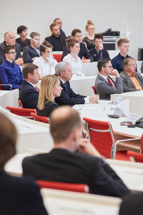 Blick in den Plenarsaal während der Gedenkstunde