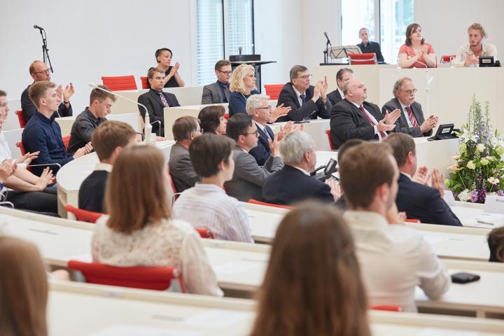 Blick in den Plenarsaal während der Gedenkstunde