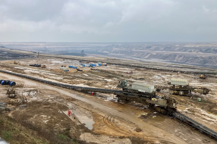 Blick über den Tagebau Garzweiler