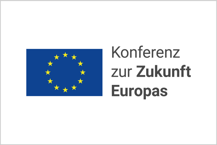 Logo der Konferenz zur Zukunft Europas