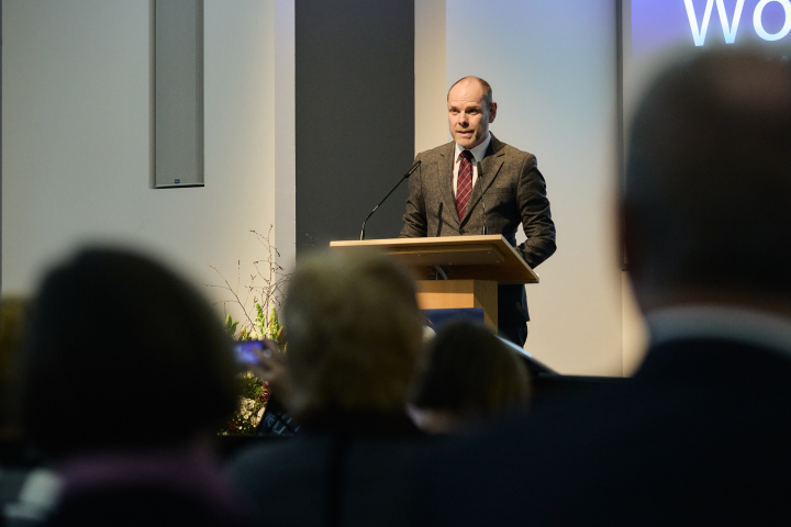 Festrede durch den Direktor der Stiftung Brandenburgische Gedenkstätten Dr. Axel Drecoll