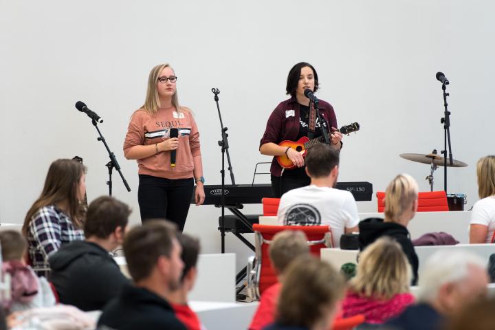 Musikalische Eröffnung des Landestreffens durch die Gruppe AnnSo