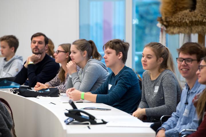 Blick in den Plenarsaal während der Veranstaltung